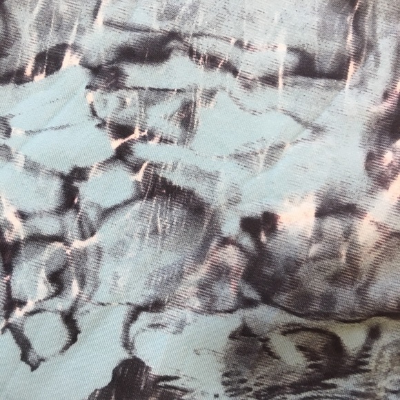 NWOT Reel Legends Swim Sun protect Rashguard performance light fastdry blue gray - Picture 3 of 5